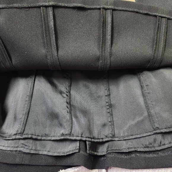 Marc Aurel Women's Black Sleeveless Top W/Lining Size 12 - Picture 3 of 7